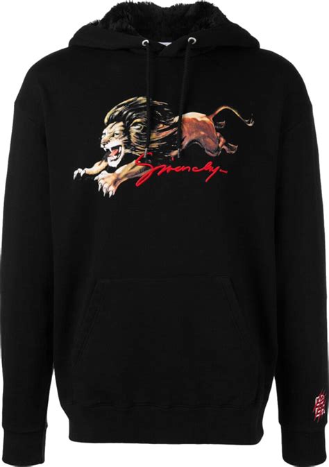 lion givenchy|givenchy hoodie.